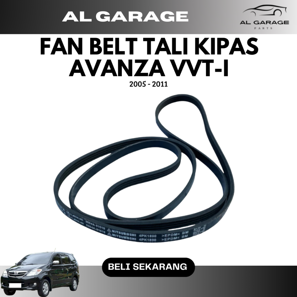 FAN BELT TALI KIPAS AVANZA VVT-I 2005 - 2011