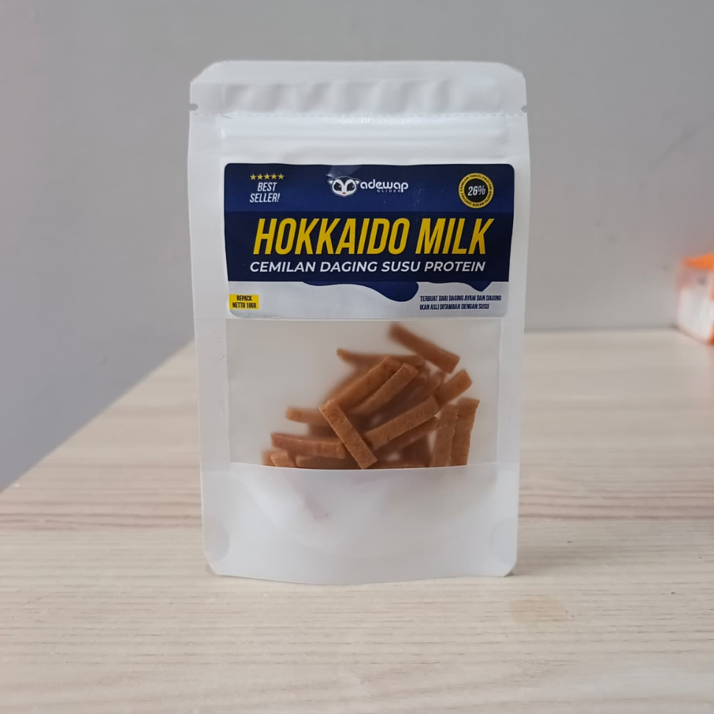 ADEWAP GLIDER Hokkaido Milk Snack Daging Susu Sugar Glider - 50gr
