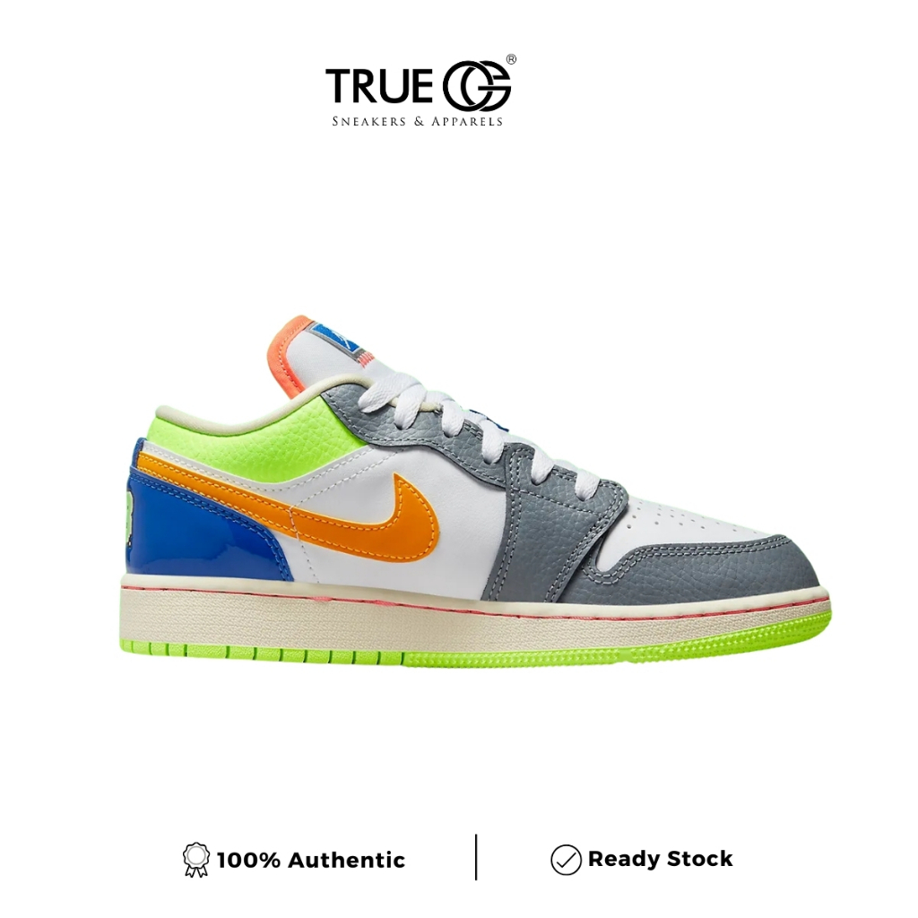 Air Jordan 1 Low Hoops Laser Orange (GS) 100 % Original