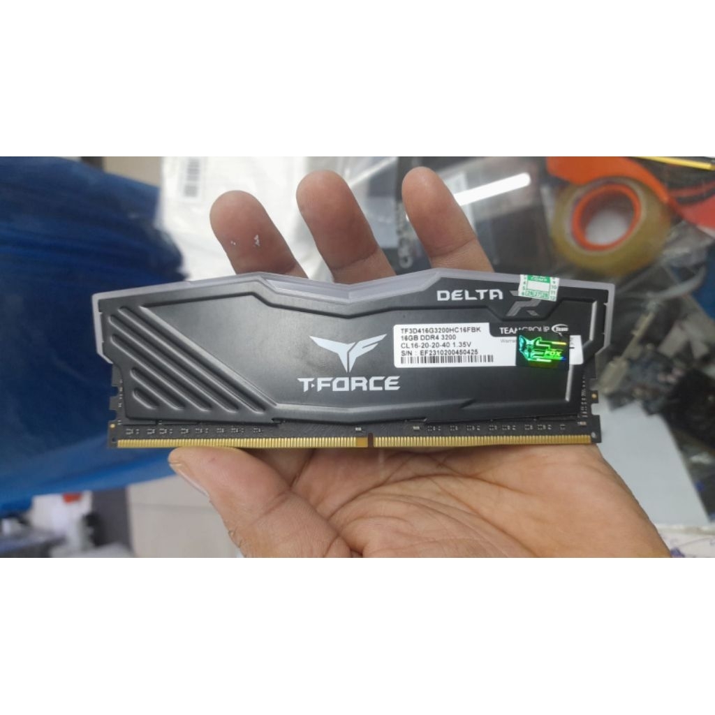 DDR4 16GB TEAM DELTA T-FORCE RGB PC 3200 LIFETIME