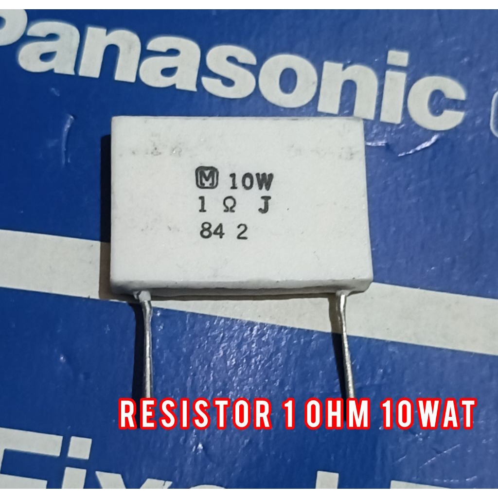 RESISTOR 1ohm 10wat Panasonic