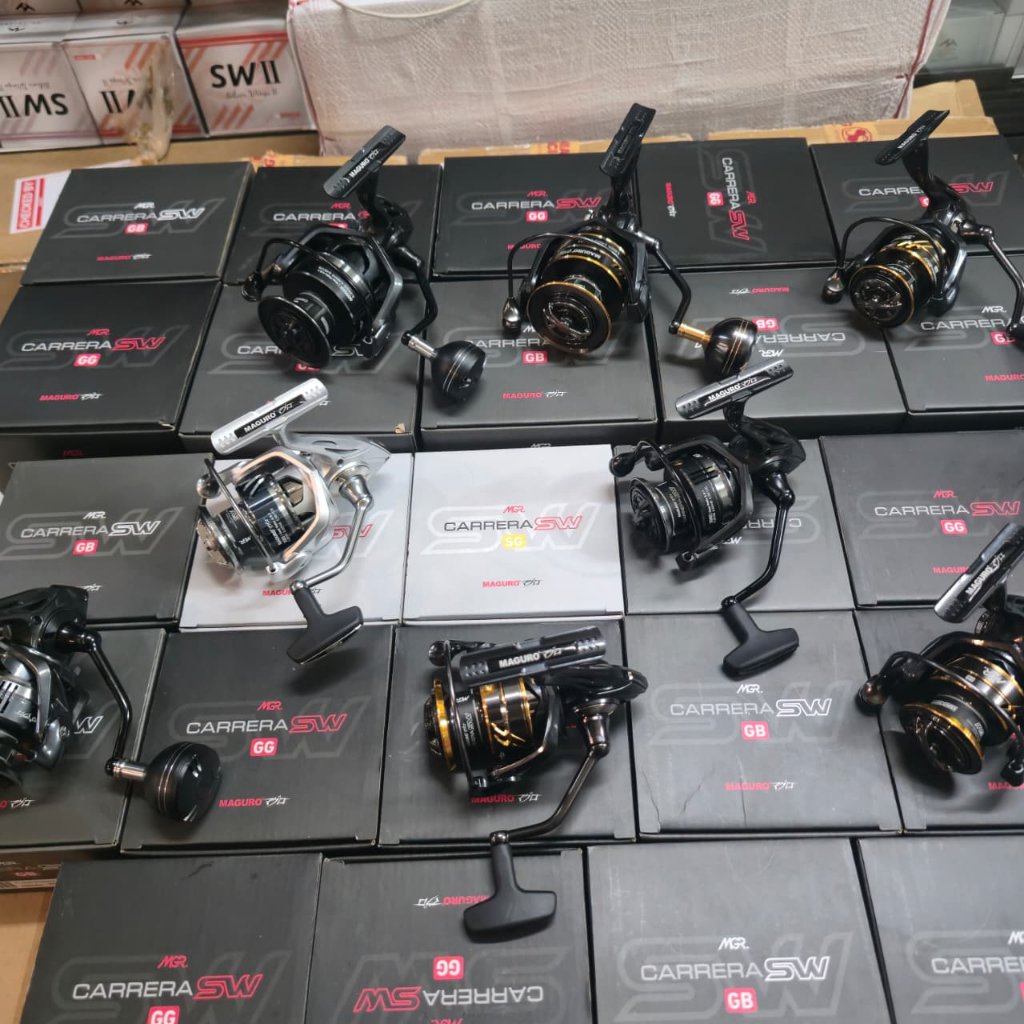 Reel spinning maguro sw series GB GG SG bervarian 10006000ak reel maguro carera sw