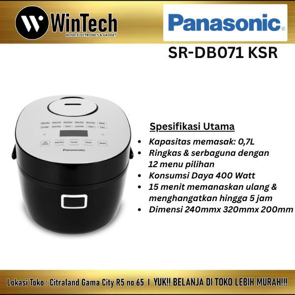 PANASONIC DIGITAL RICE COOKER SR-DB071KSR