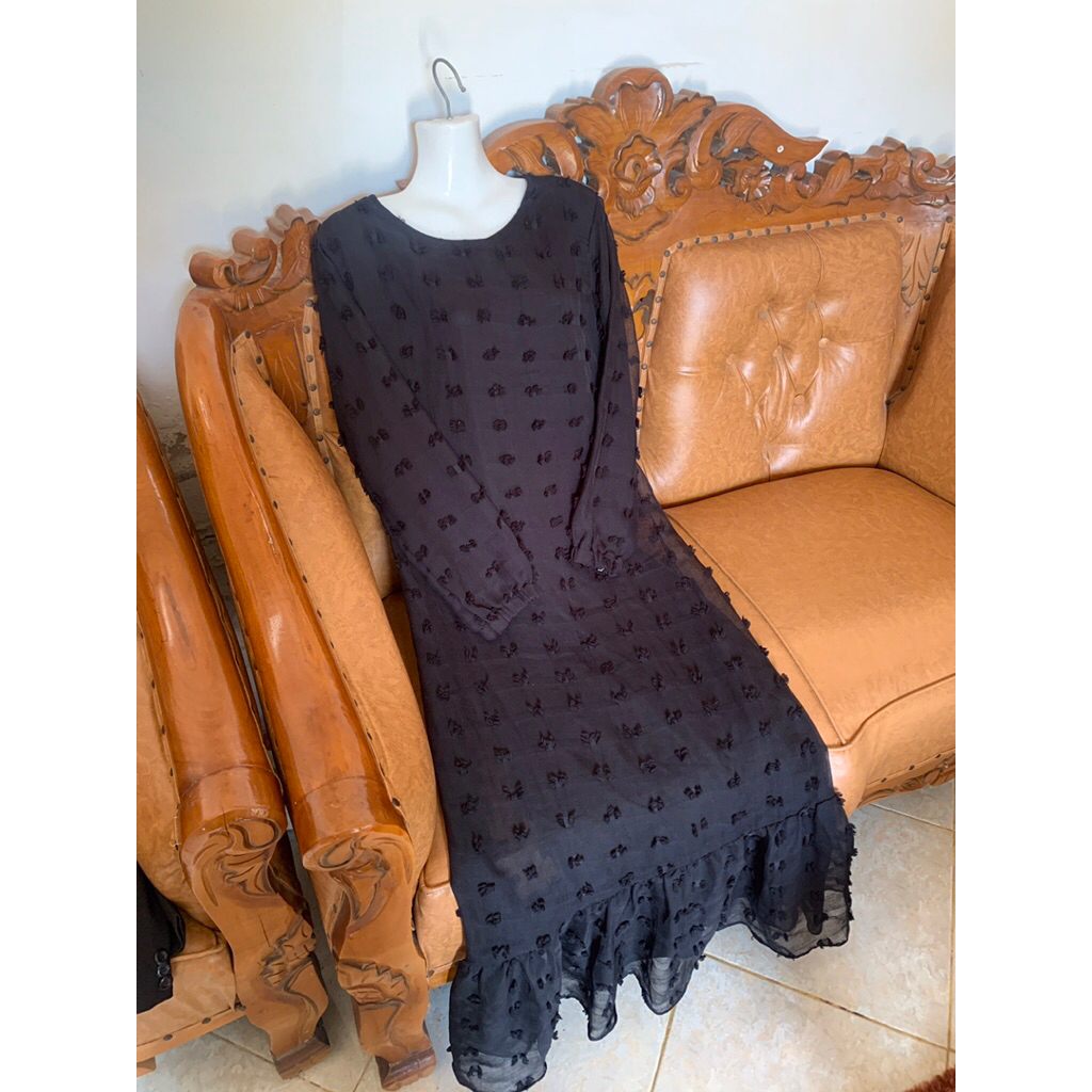 Preloved gamis hitam