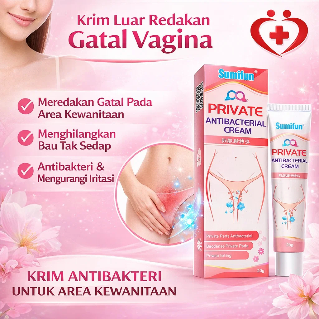 Krim Antibakteri Area Intim 20g / Obat Anti Gatal, Obat Eksim, Obat Gatal Jamur / Gel Anti Gatal / O