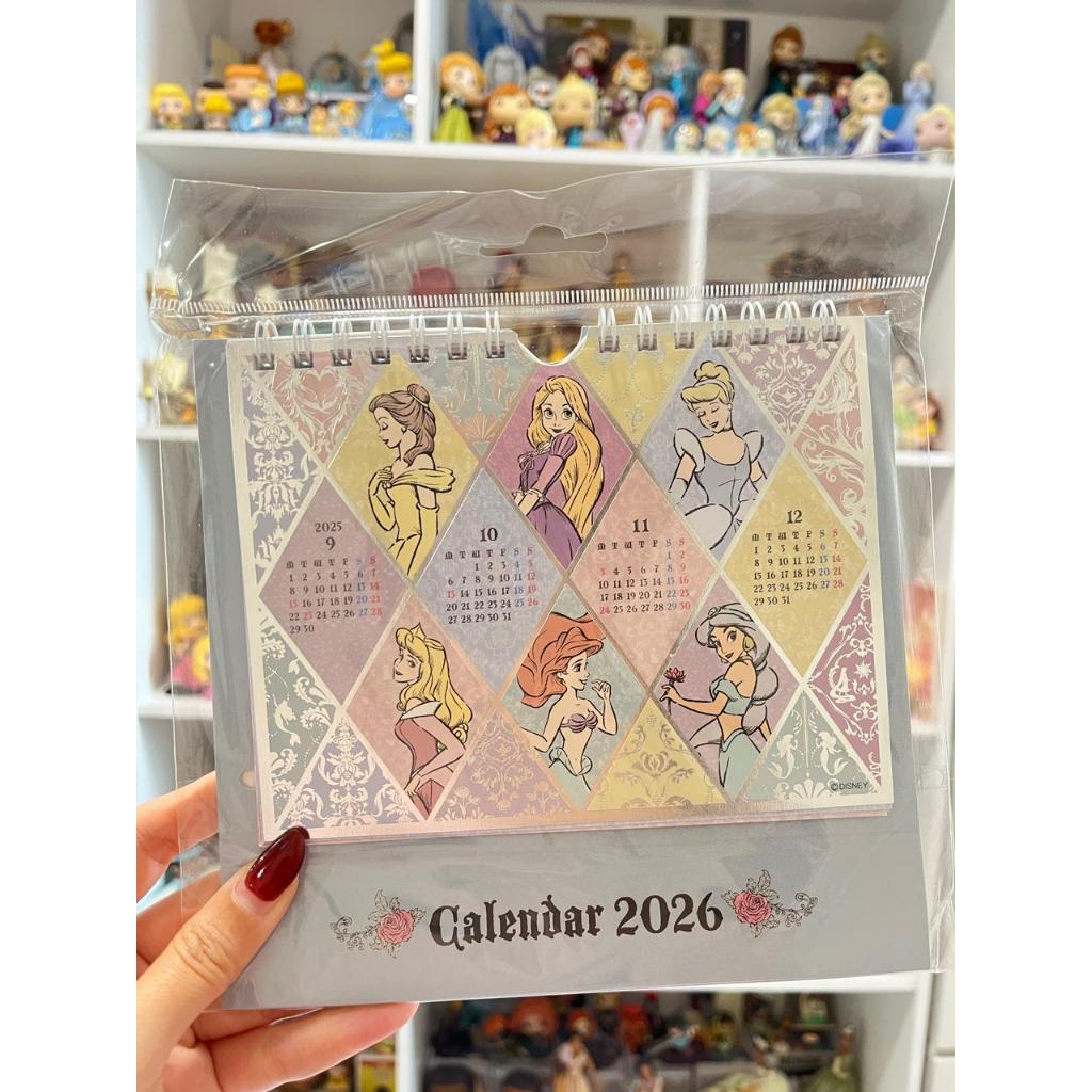 Disney Store Japan Calendar 2026 Disney Princess Original