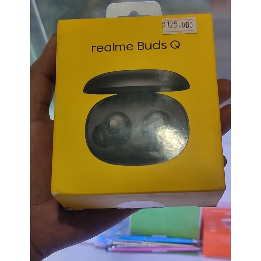TWS HEADSET BLUETOOTH REALME BUDS Q ORIGINAL