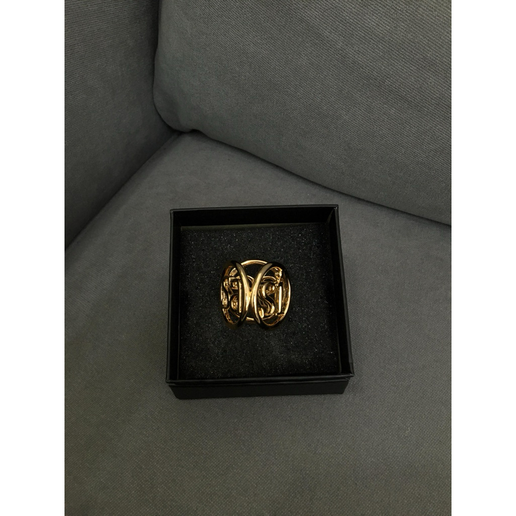 ring scarf sisesa gold