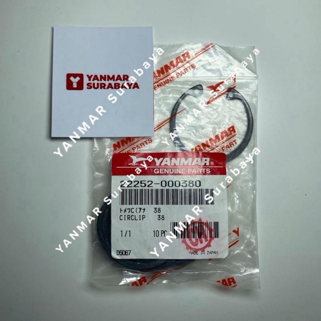 Circlip pin piston Yanmar TF300 22252-000380 Original (repack)