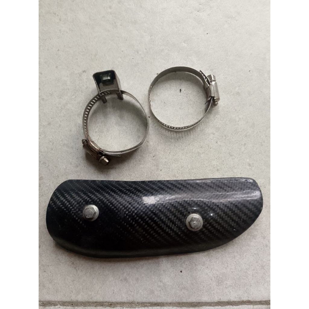 Cover knalpot CBR 150R CBR 250RR - Cover pelindung knalpot CBR 150R CBR 250RR