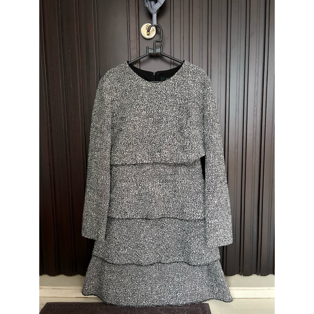 tweed dress preloved