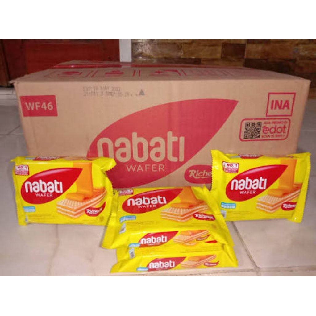 Wafer Nabati 2000 an ( 1 Dus isi 80 pcs)