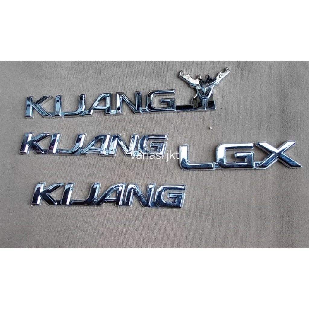 EMBLEM KIJANG KAPSUL LGX  KEPALA KIJANG TANDUK / KIJANG LGX
