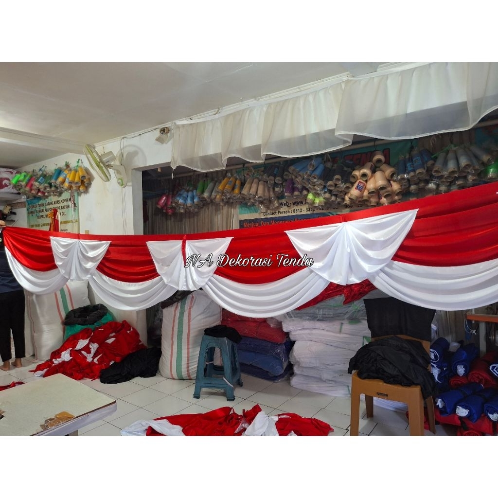 Rumbai Tenda Kipas/ Rumbai-Rumbai Tenda/ Ider-Ider Tenda/ Poni Tenda