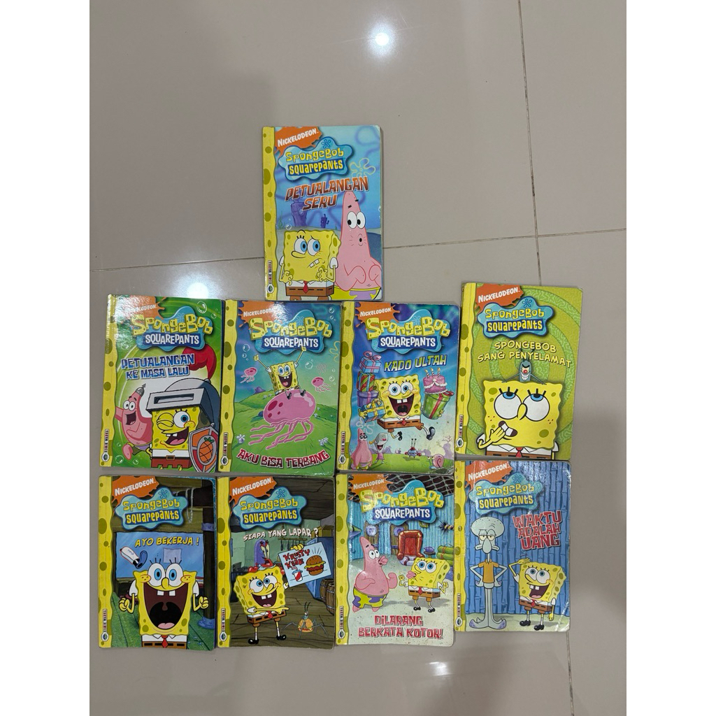 (Preloved) Komik Spongebob Nickelodeon Ori