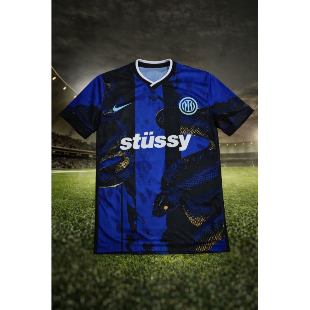 JERSEY INTER X STUSSY CUTOME MADE