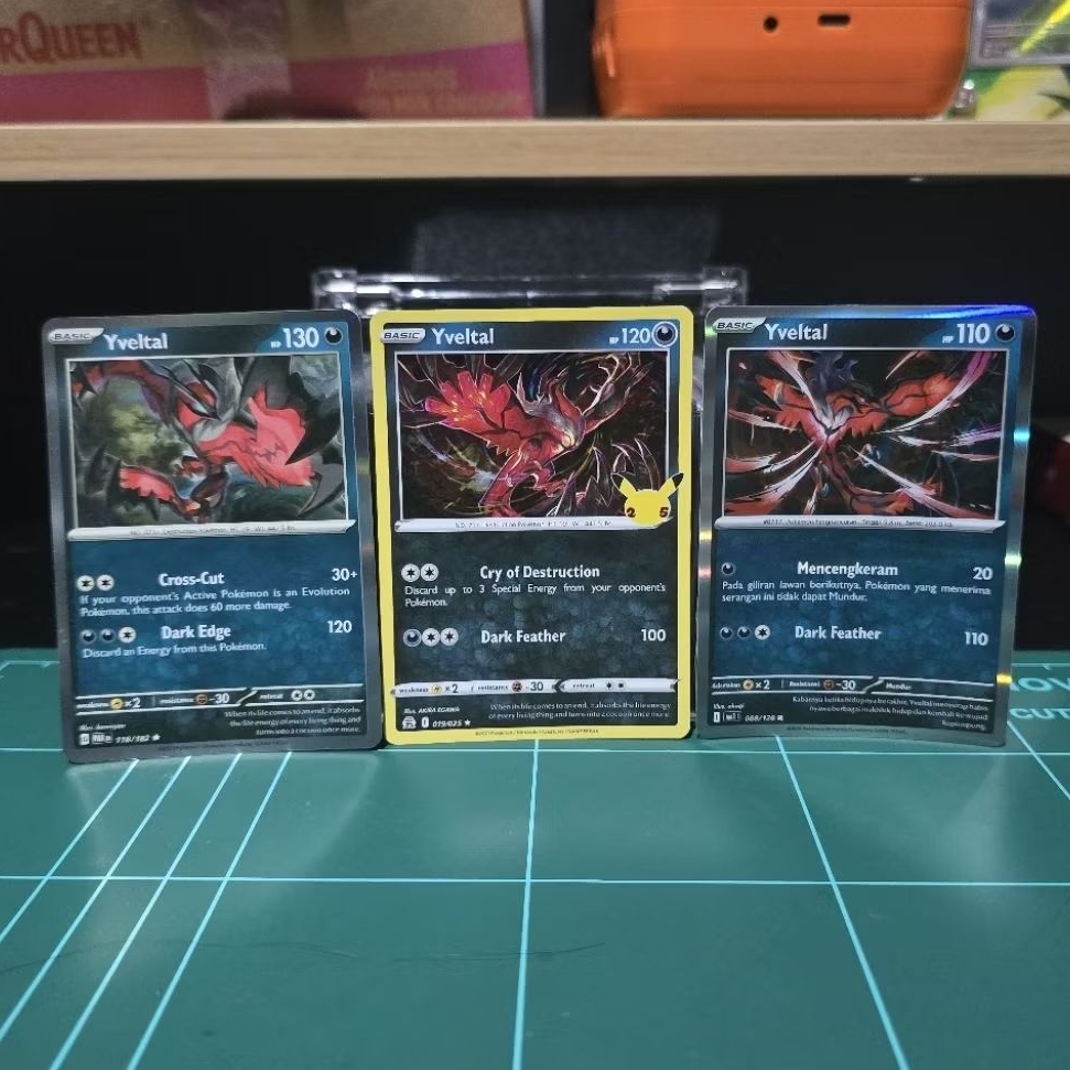 Yveltal holo - Pokemon TCG Indonesia & English