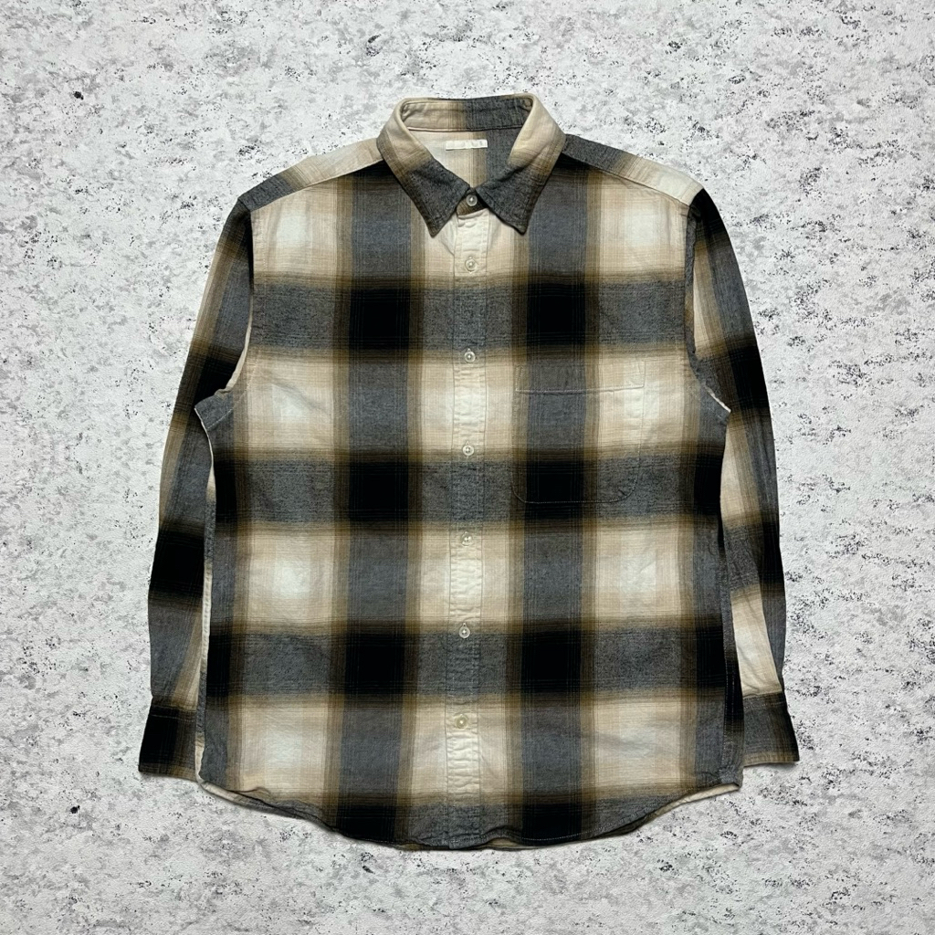 Kemeja Flanel Veterano GU Uniqlo Veterano Flannel Shirt