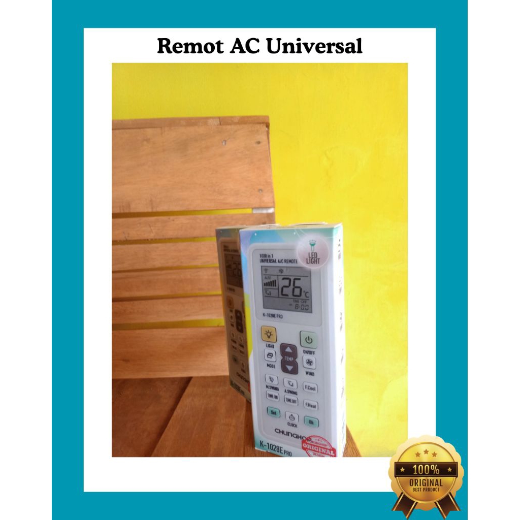 Remote AC Multi Universal Untuk Semua Merk AC Original