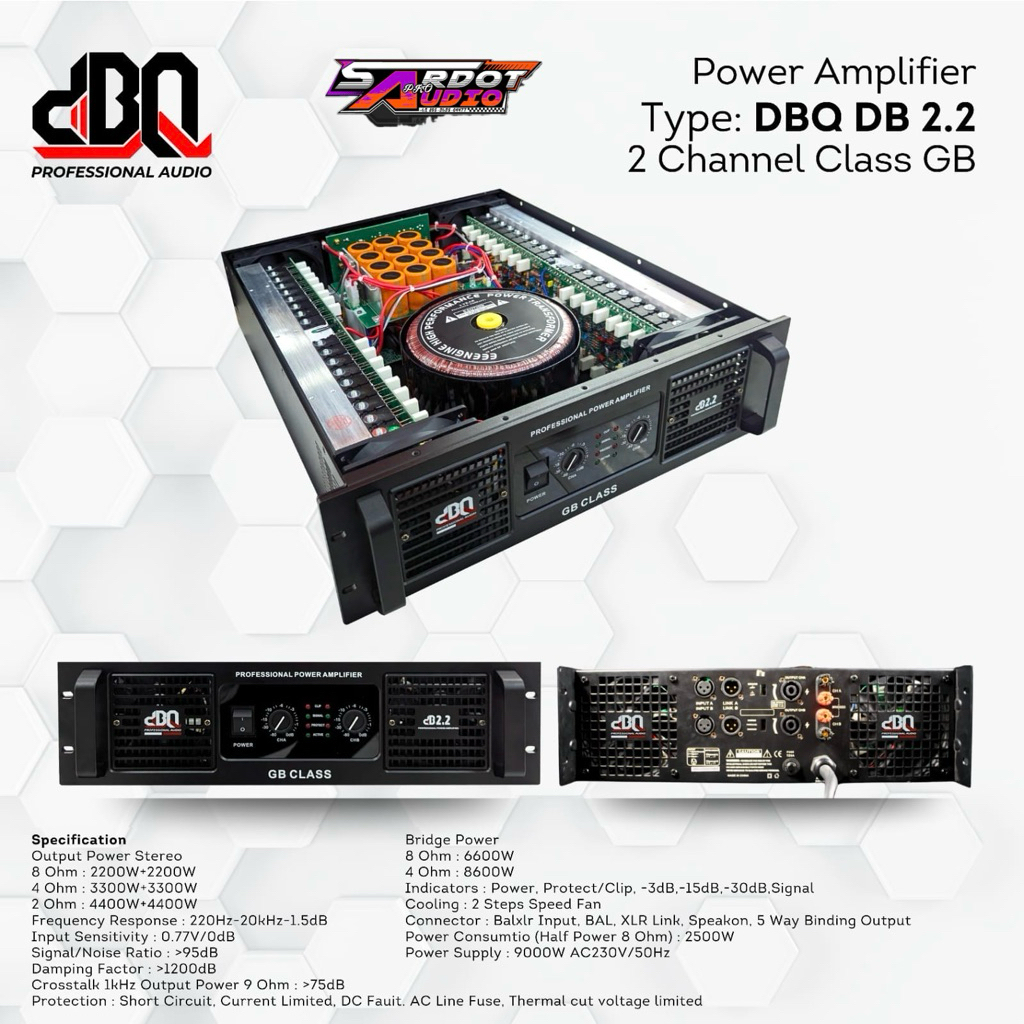 Power Amplifier DBQ DB-2.2