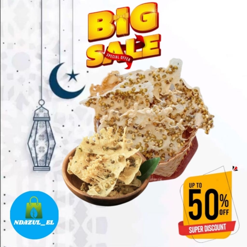 Rempeyek Kacang Hijau Peyek Kacang Hijau Peyek Kacang Hijau Gurih Renyah Netto 250 Gram