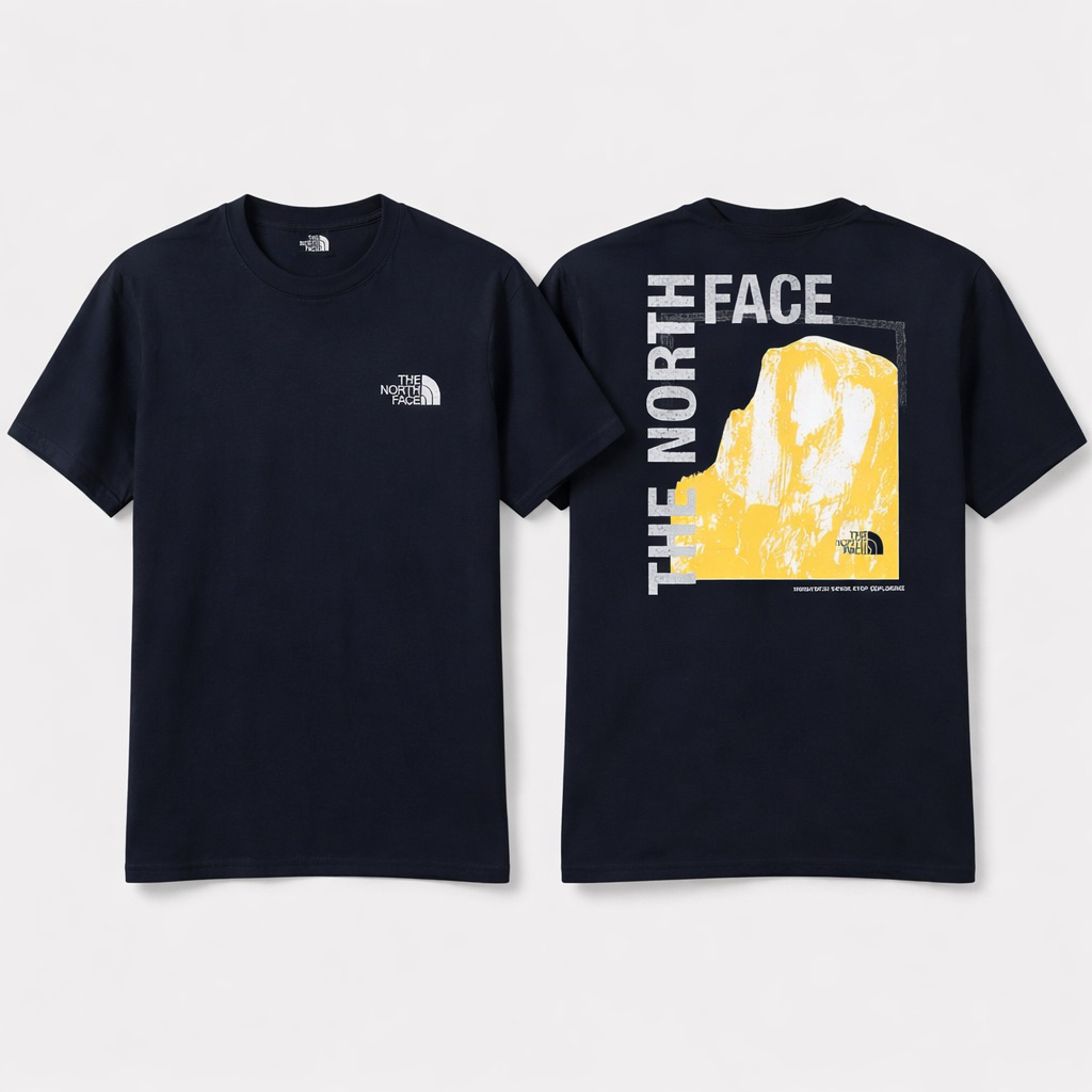 The North Face Dark Blue T-Shirt Original | Preloved | Size XL