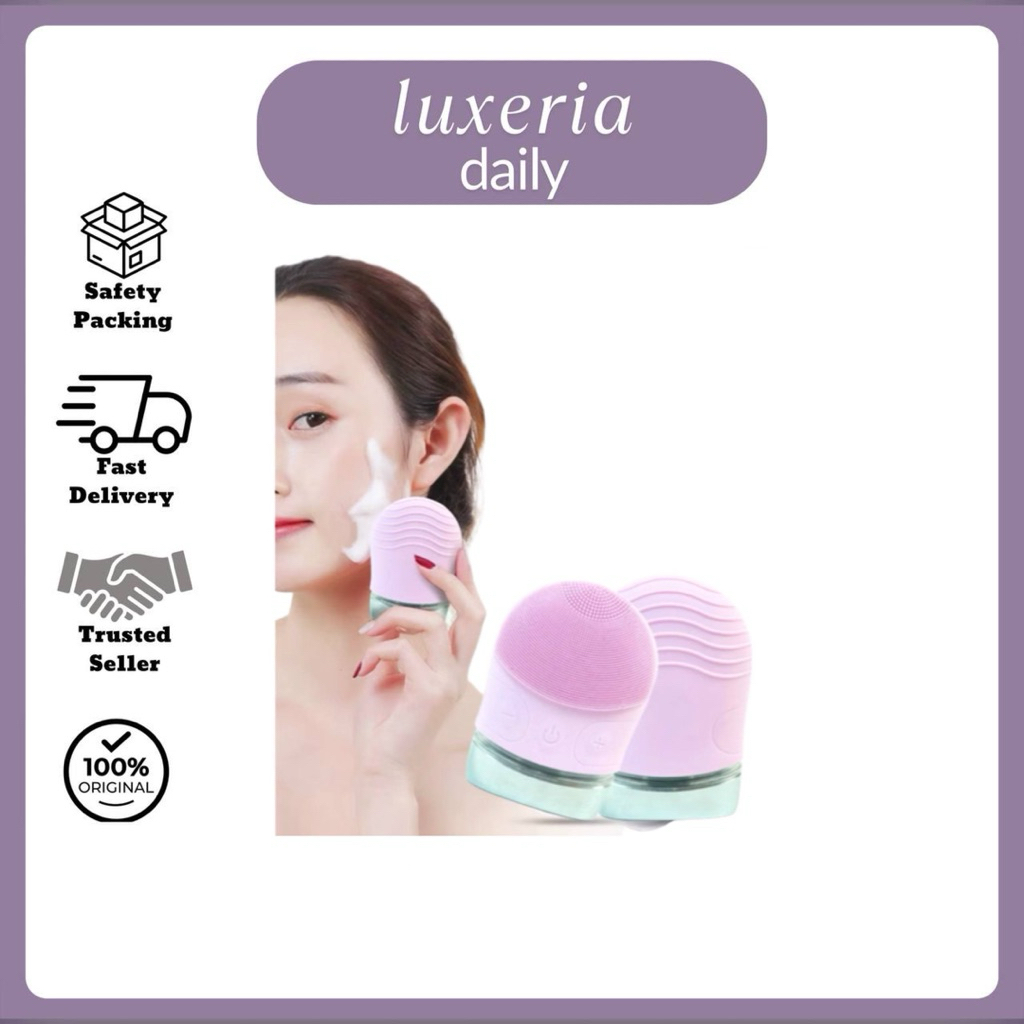 Silikon Brush Facial Elektrik Getar