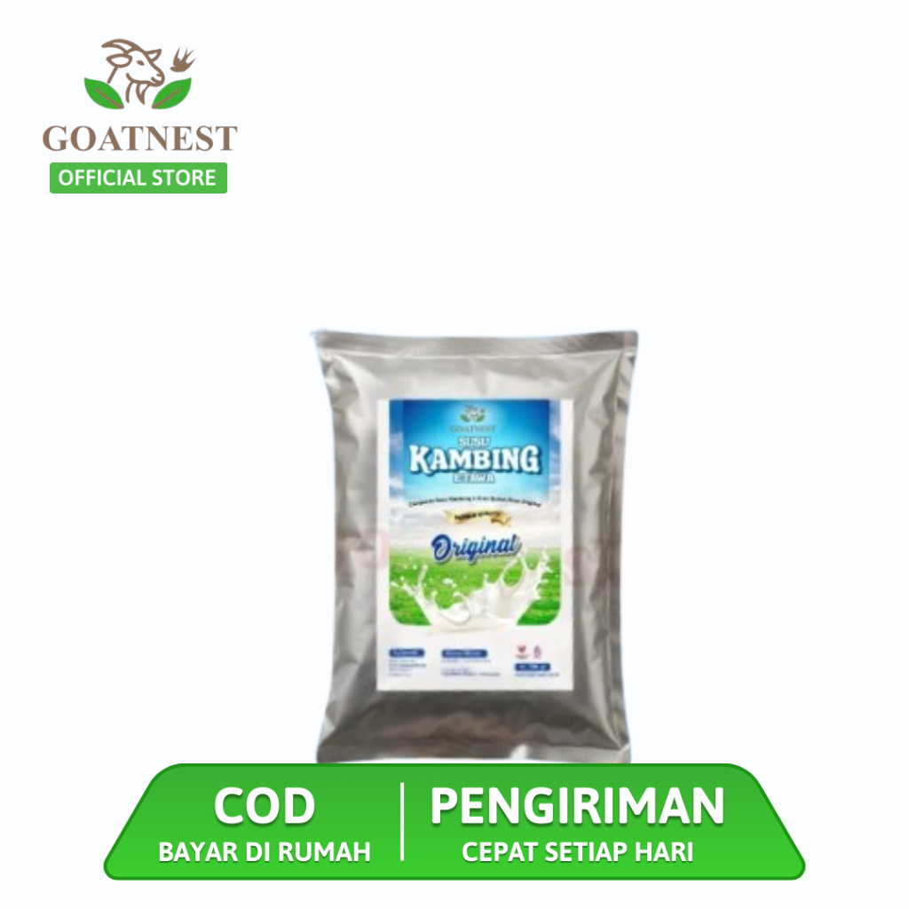 GOATNEST Susu Kambing Etawa Bubuk 500gr