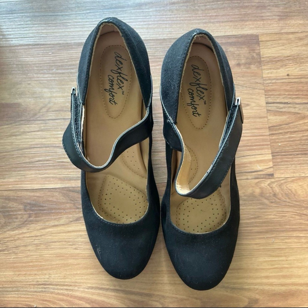 Preloved Andrew High Heels Hitam Kantor