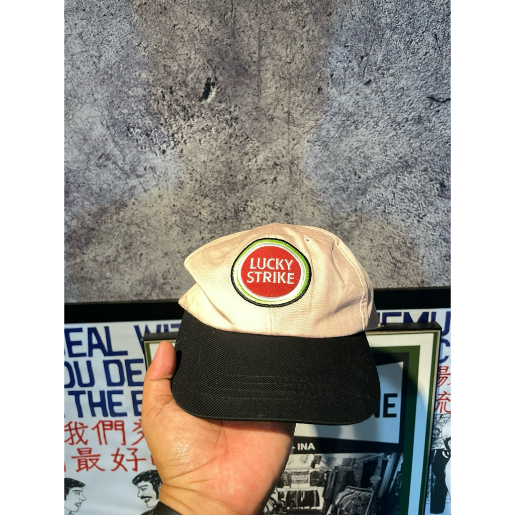 Vintage lucky strike cap