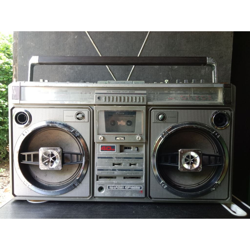 RADIO TAPE BOMBOX SHARP - RADIO TAPE JADUL ANTIK VINTAGE