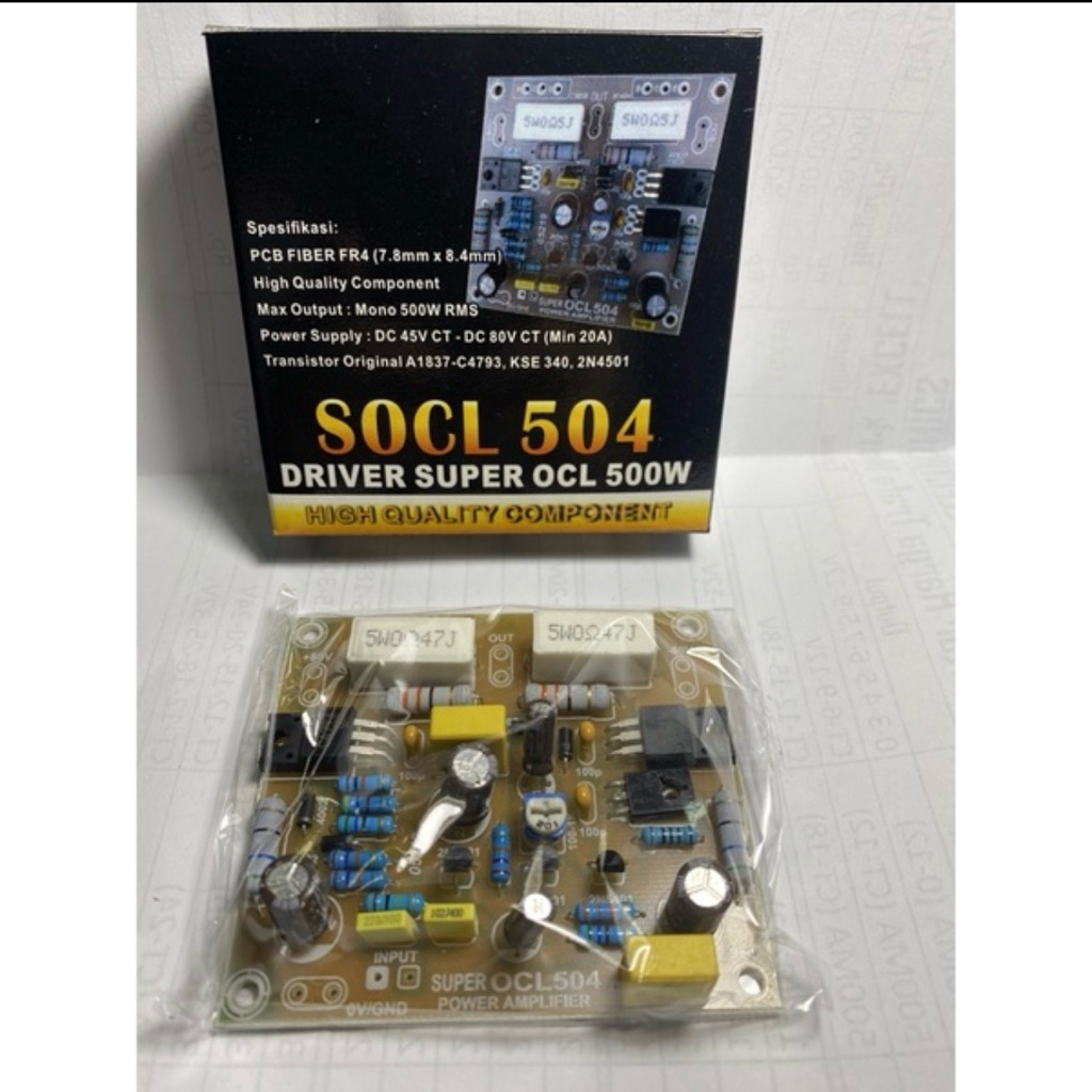 KIT DRIVER OCL 504 FIBER SUPER OCL
