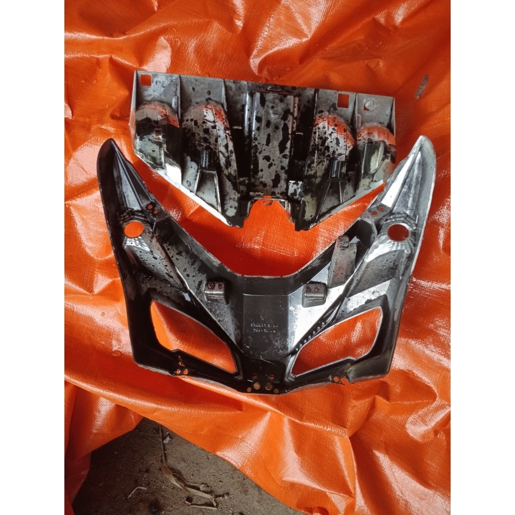 reflektor lampu led vario 110 fi original set frame