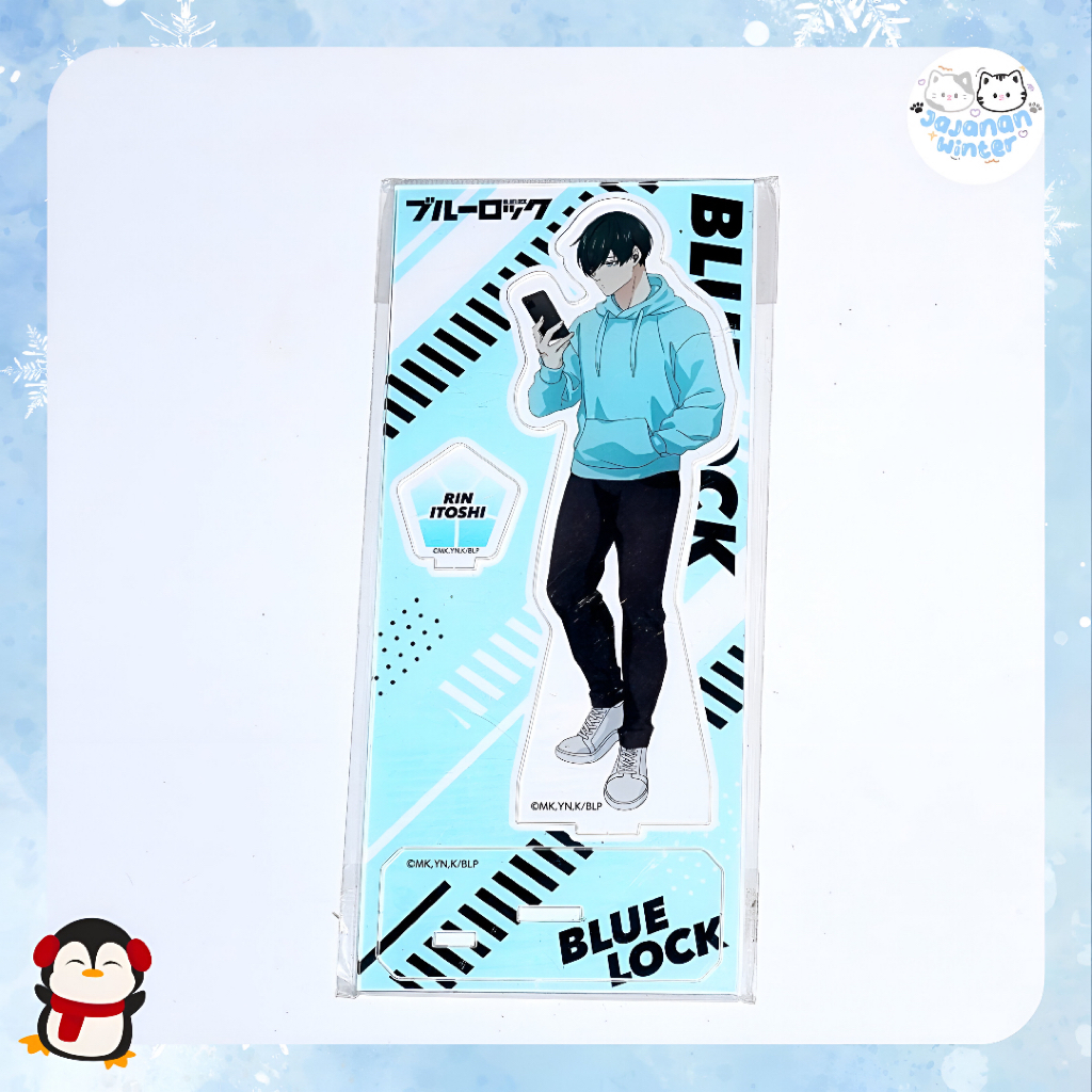 (READY STOCK) Official Bluelock Acrylic Standee - Rin Itoshi