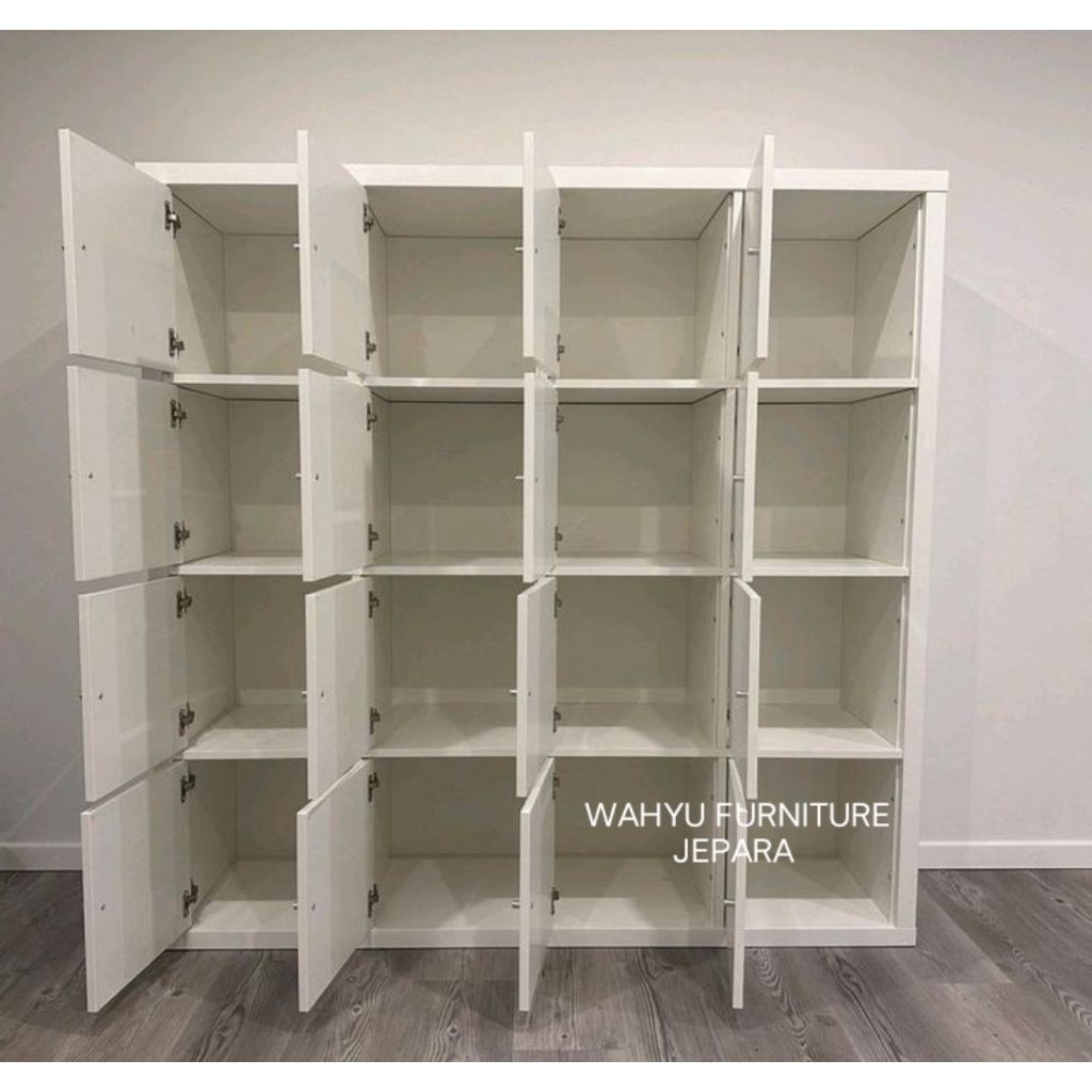 loker kayu jati lemari arsip almari penyimpanan jati tempat berkas