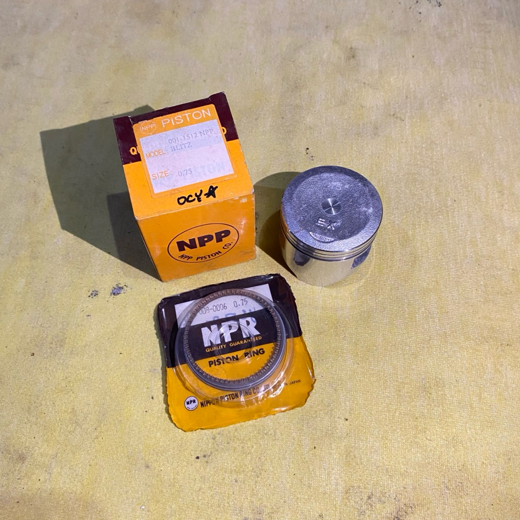 piston seher set ring Kawasaki Blitz R blitz Joy os 50 NPP