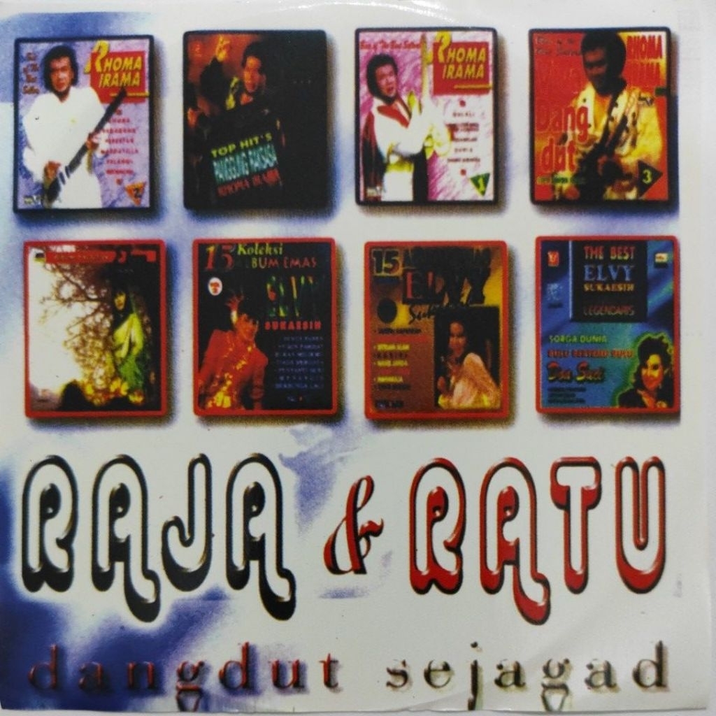 Kaset MP3 Dangdut Rhoma Irama Elvi Sukaesih Rita Sugiarto