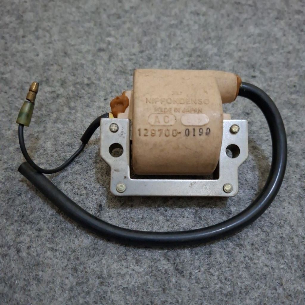 Ignition Coil Koil Putih Nippon Denso Kawasaki Binter GTO PnP Yamaha RXZ RZR RXS RXK RX115 RX SPECIA