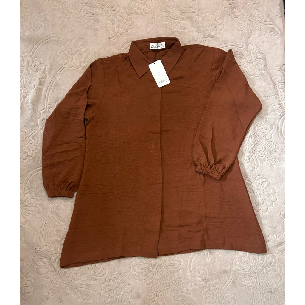 Kemeja DUBAI wanita lengan panjang