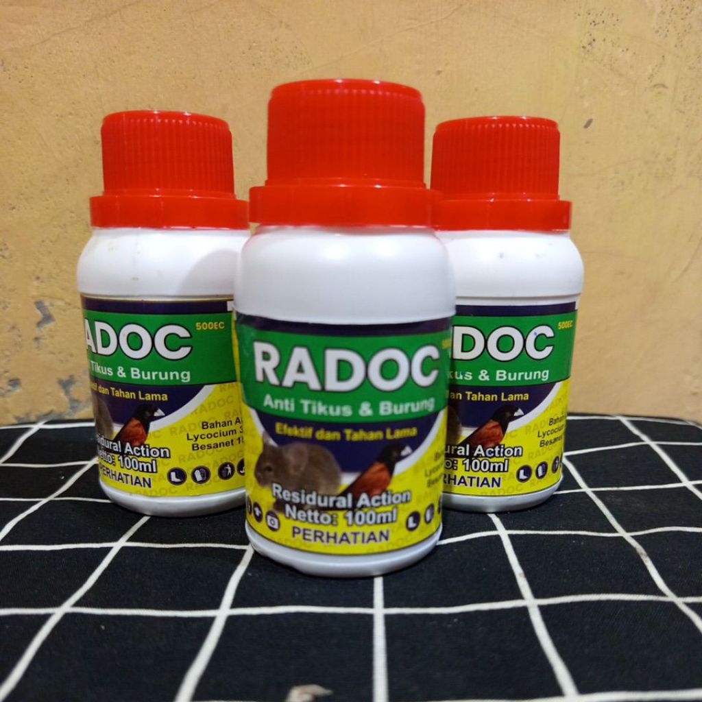 RADOC RACUN TIKUS DAN BURUNG INSEKTISIDA CAIR