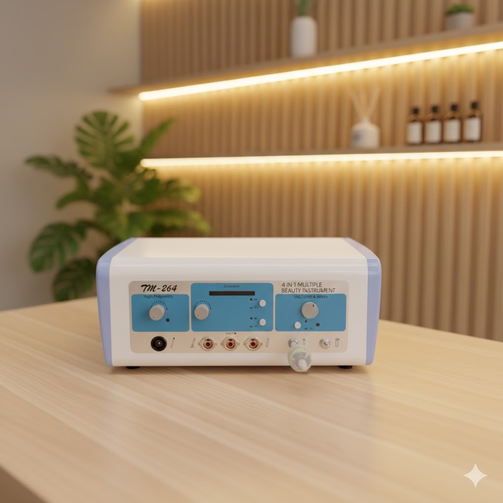 Mesin Facial Basic 4 In 1 Galvanic || Alat Salon Kecantikan