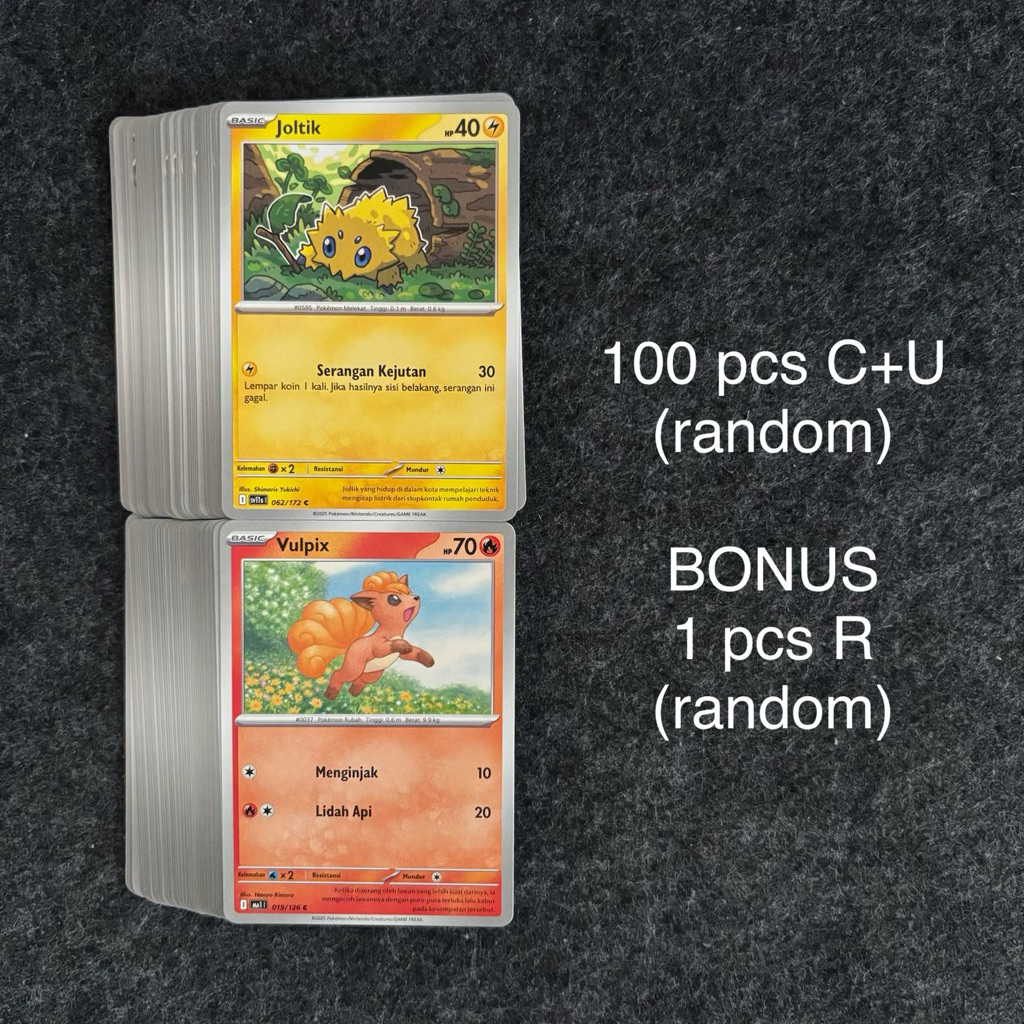 Bulk Kartu Pokemon