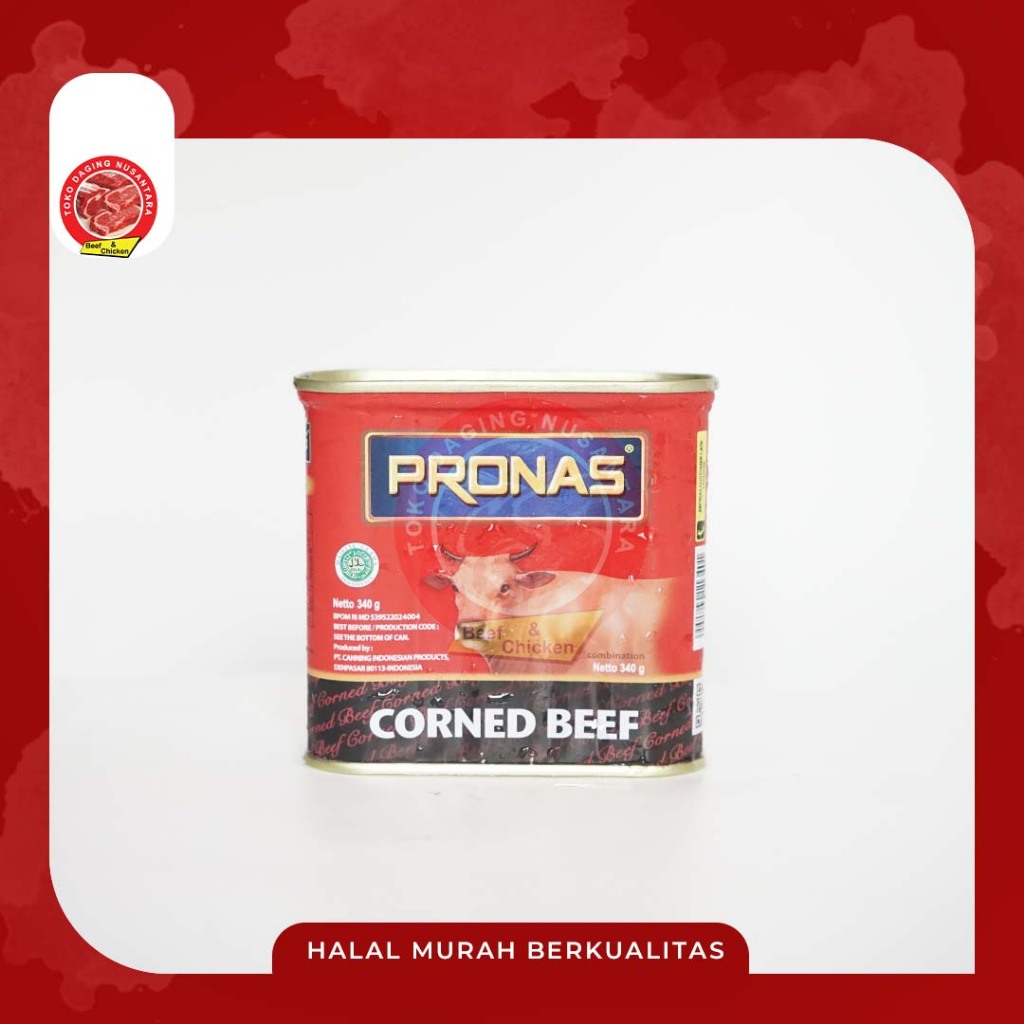 Pronas Beef Corned 340 Gram