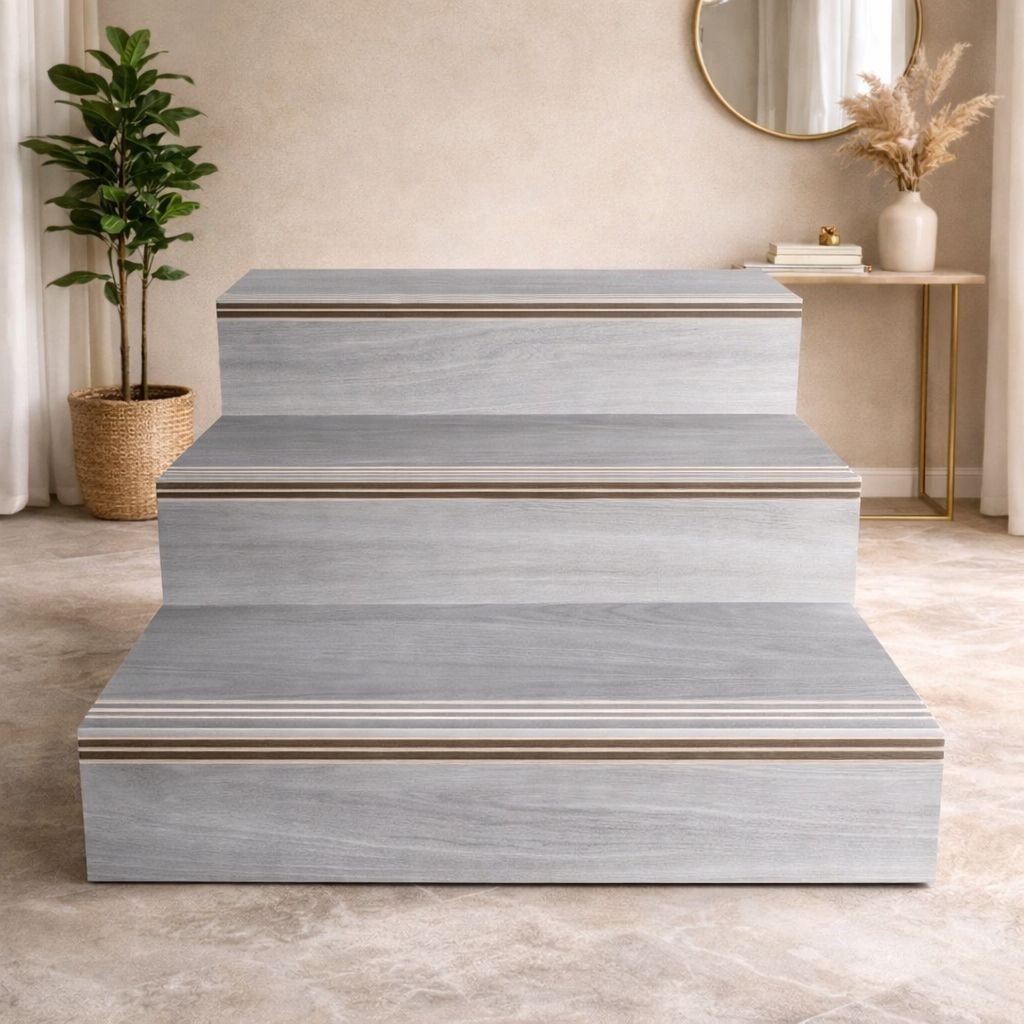 granit tangga matt/kayu abu/palermo grey/stepnosing/granit kayu ukuran 30x80/30x70