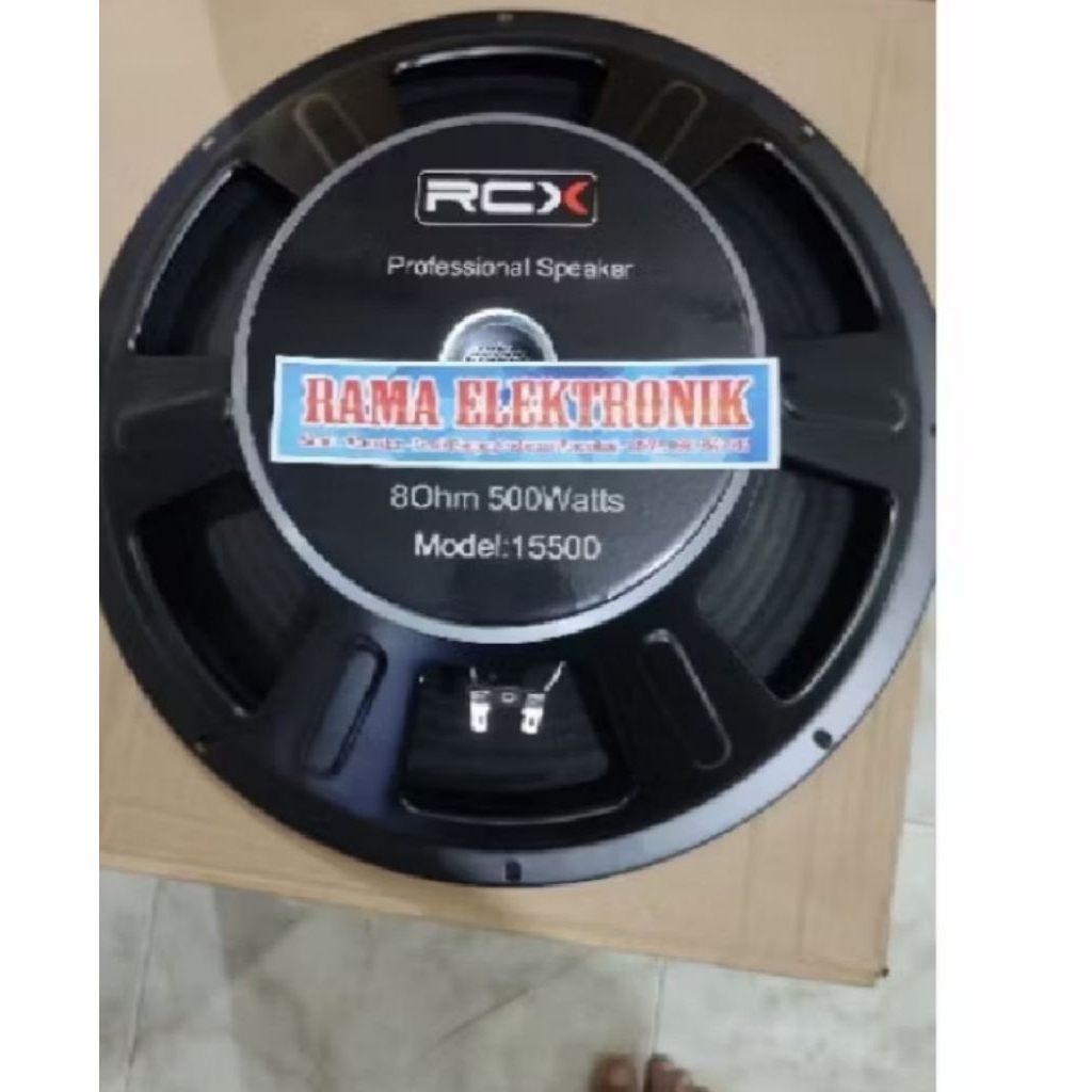 SPIKER SPEAKERRCX1550015INCHI COIL3INCHI MID LOW SUBWOOFER RCX1550015500ORIGINAL rcx15500rcx