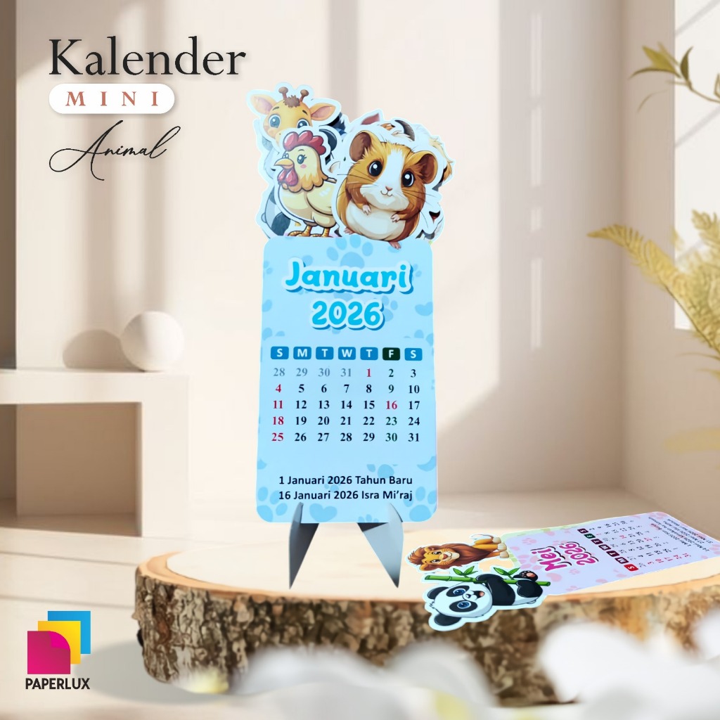 HIASAN MEJA KERJA MEJA BELAJAR KALENDER MEJA AESTHETIC 2026 DESAIN VAS BUNGA