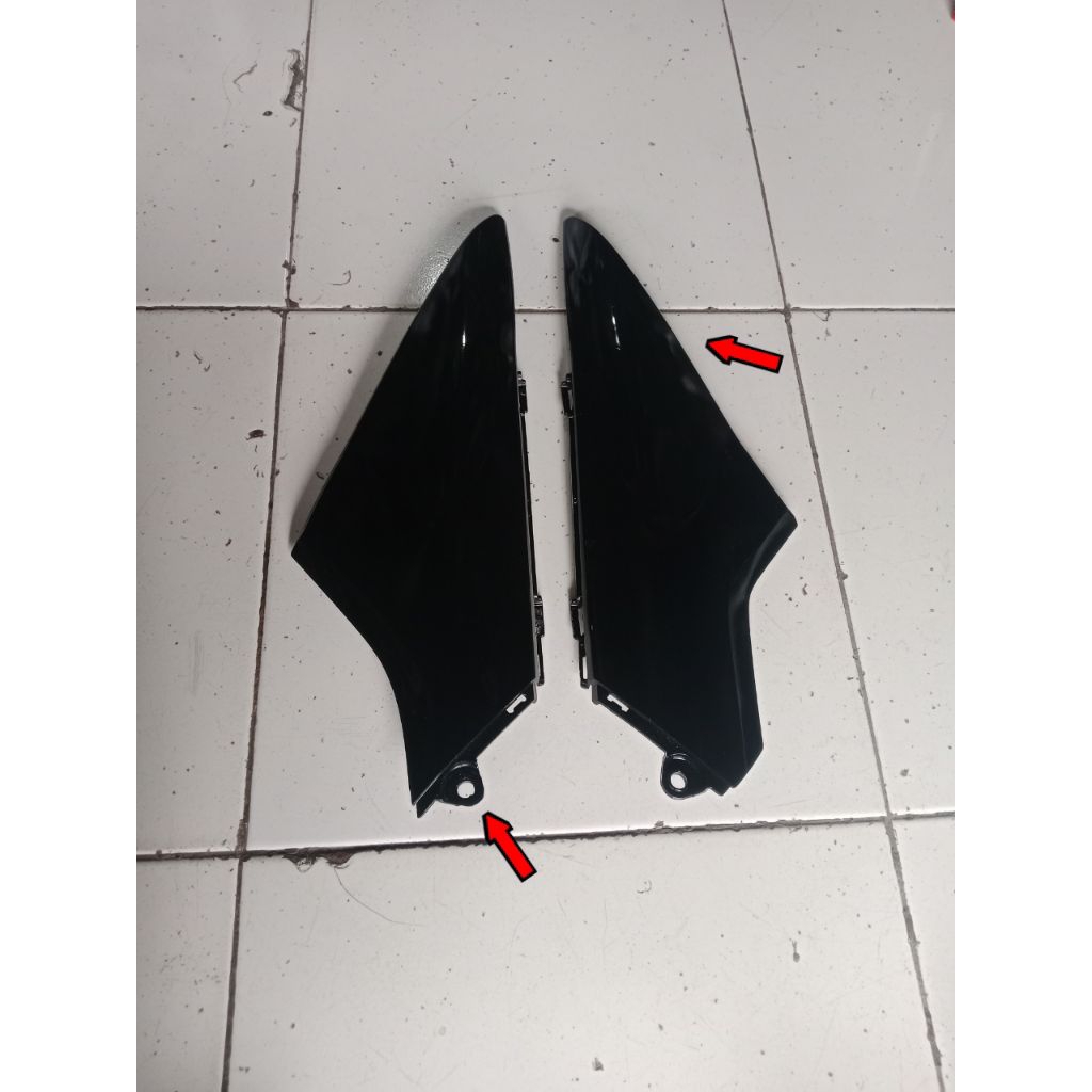 body tengah Supra X 125 old batman bekas original