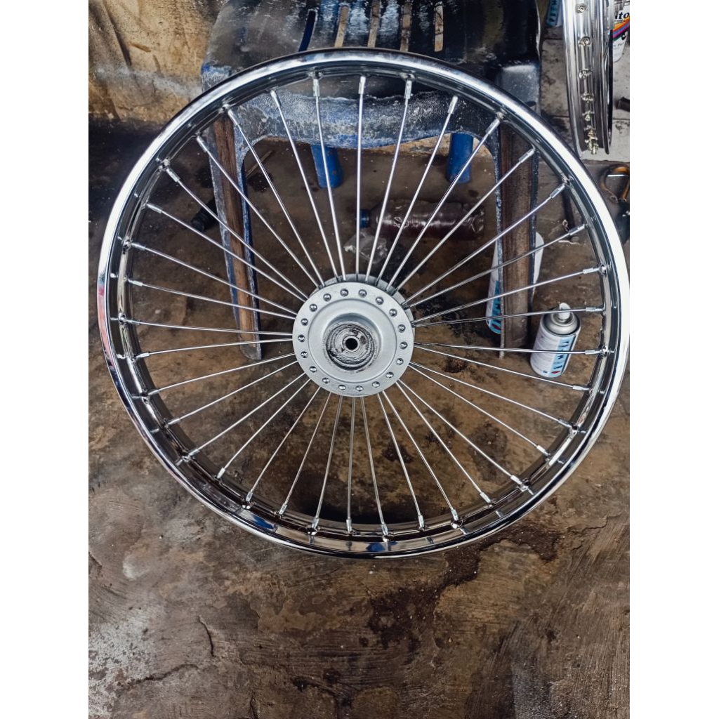 velg CHOPPER Ring 21 lebar 160 ori D.I.D cocok untuk motor spek stel lurus