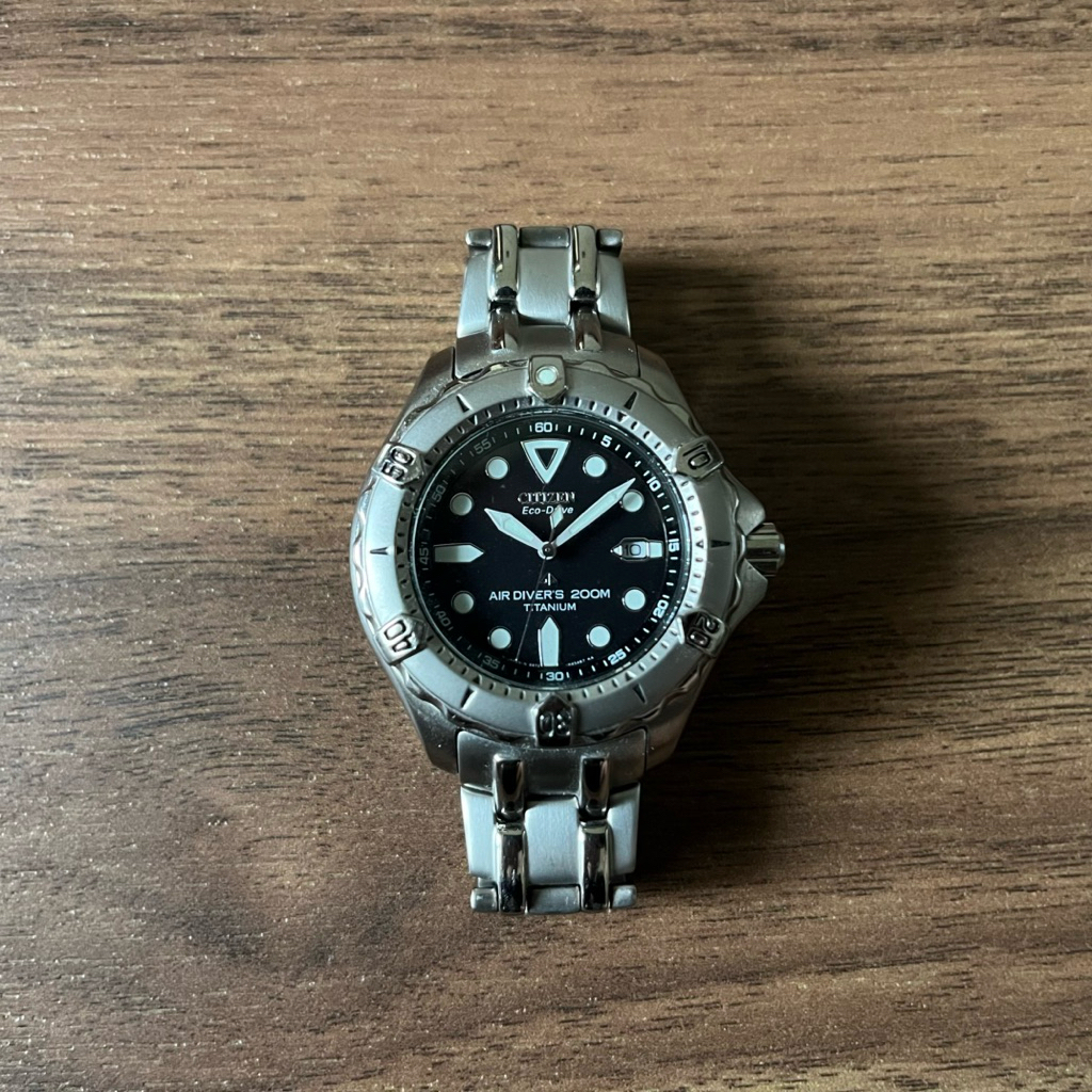 Citizen Eco-Driver Air Diver Titanium