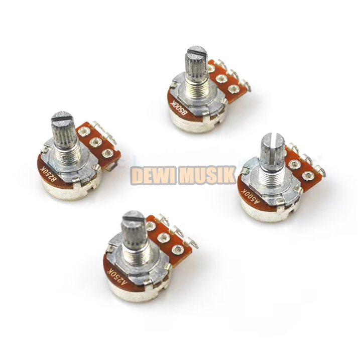 POTENSIO MINI GITAR DAN BASS A250 A500 B250 B500 D500 AG340 (SC3063)